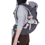Baby Carrier Newborn to Toddler: Ergonomic M Position 9-in-1 Ways to Carry Baby Carrier Backpack with Head Hood for 3-36 Months 7-40lbs Baby | Advanced Hip Seat Carrier for All Seasons in/Outdoor