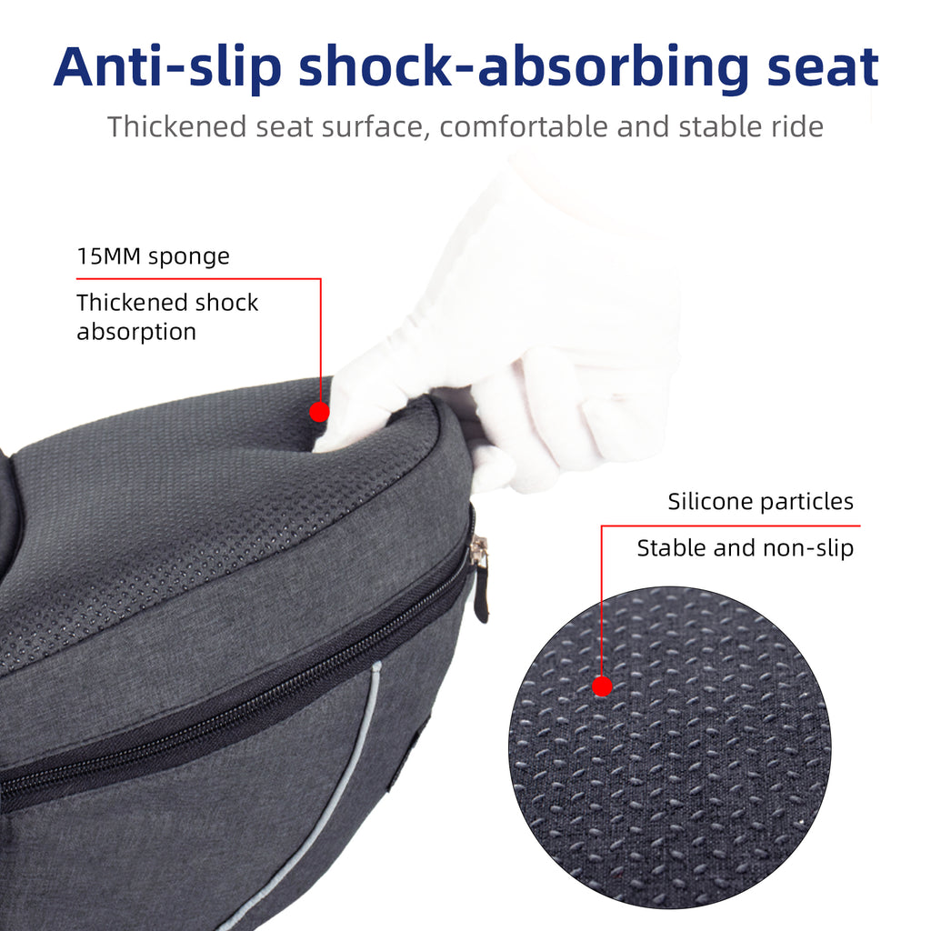 Baby Carrier Newborn to Toddler: 0-44 Lbs Ergonomic Infant Carrier with Removable Plate Safety Reflective Strips Hip Seat Front and Back Baby Holder Sling Carrier with for 0-36 Months