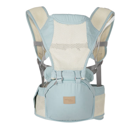 9-in-1 Breathable Baby Carrier with Hip Seat Lumbar Support Waist Stool for 3-36 Months Newborn Infants Toddlers Baby Backpack Carrier
