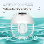 Electric Electric Breast Pump with 4 Modes & 9 Levels Wireless Portable Breast Pump Breastfeeding with 12 Pcs