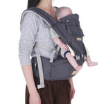 Baby Carrier Newborn to Toddler: Ergonomic M Position 9-in-1 Ways to Carry Baby Carrier Backpack with Head Hood for 3-36 Months 7-40lbs Baby | Advanced Hip Seat Carrier for All Seasons in/Outdoor