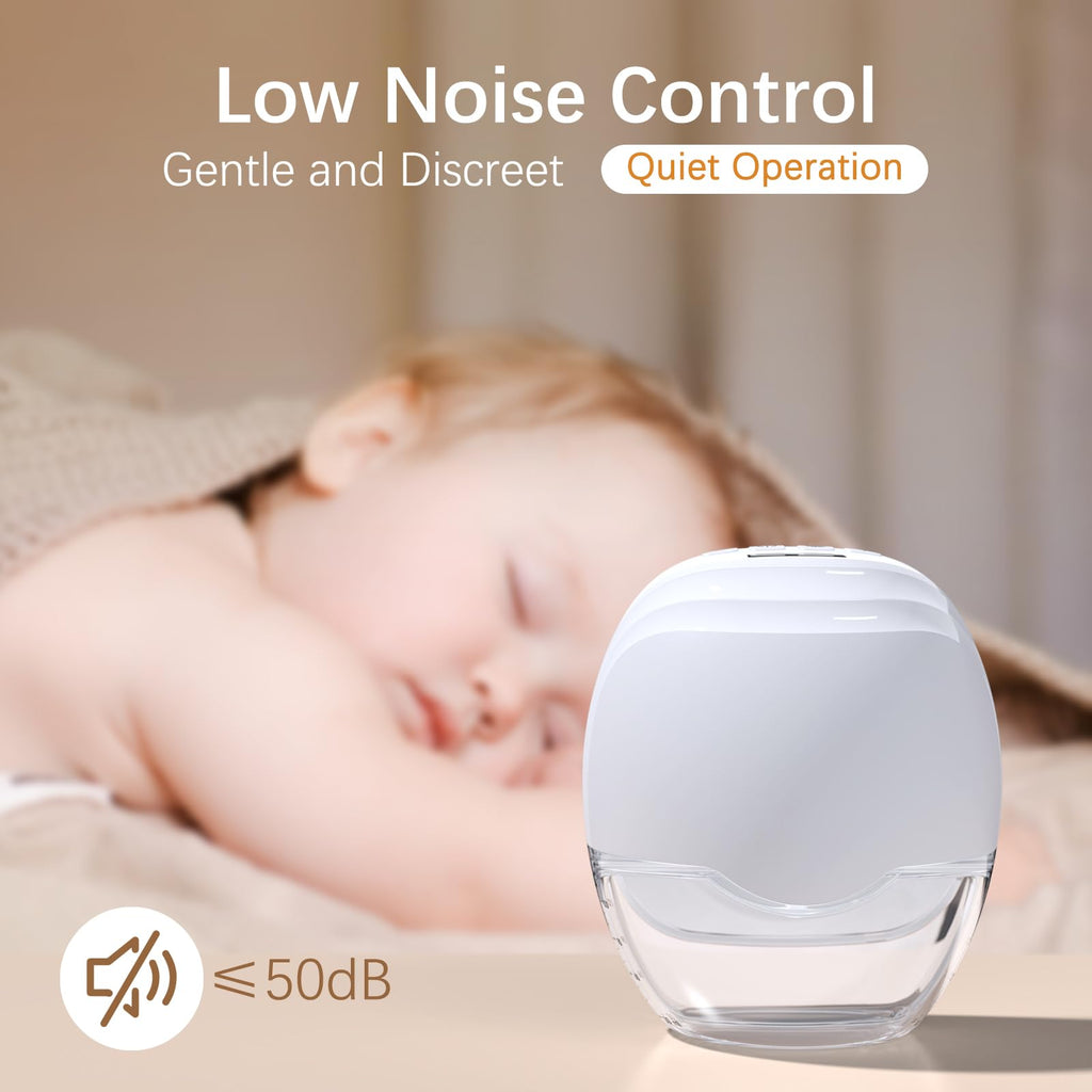 Wearable Breast Pump Wireless Breastmilk Pump Lightweight IP21 Waterproof Wearable Pumps for Breastfeeding