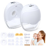 Wearable Breast Pump Wireless Breastmilk Pump Lightweight IP21 Waterproof Wearable Pumps for Breastfeeding