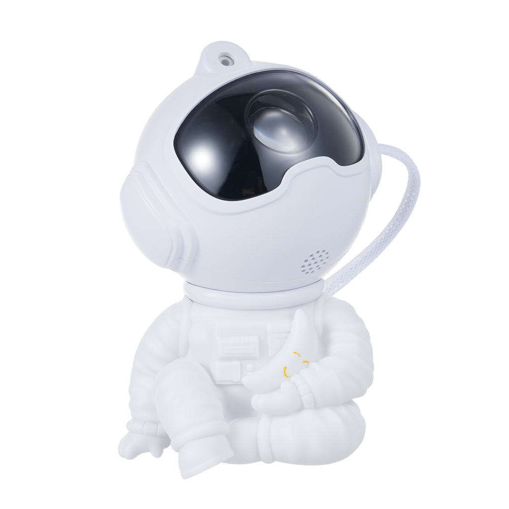 Astronaut Galaxy Projector Starry Night-Light: Starry Nebula Projection Light Bedroom Decoration - Rotatable Head Ceiling LED Lamp with Remote Control 45/90min Timer Adjustable Brightness Speed