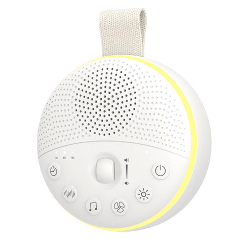 Kisdream White Noise Sound Machine with 21 Soothing Music 30min/60min/90min Timer - Portable White Noise Machine Baby Soother for Infants Toddlers