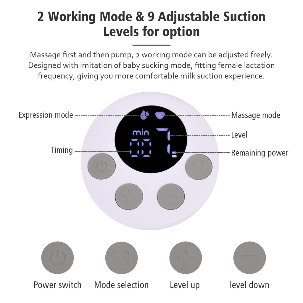 S12 Wearable Electric Breast Pump