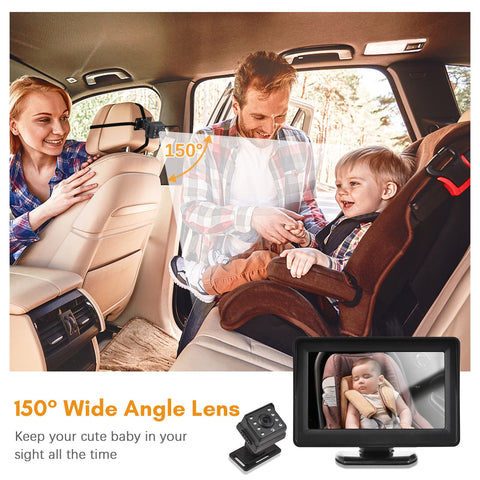 Baby Car Monitor 1080P Monitor Camera for Baby