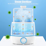 Baby Bottle Warmer - Double Bottle Warmer For Breastmilk & Formula Bottle Food Heater, Fast Milk Warmer With Timer, Accurate Temp Control, Steri-lizing, Auto Shut-off - Bottle Warmers for All Bottles