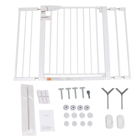 Retractable Baby Gate for Stairs: 29.7-46