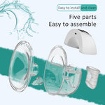 Electric Electric Breast Pump with 4 Modes & 9 Levels Wireless Portable Breast Pump Breastfeeding with 12 Pcs