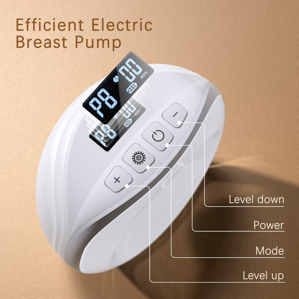 Wearable Breast Pump Wireless Breastmilk Pump Lightweight IP21 Waterproof Wearable Pumps for Breastfeeding