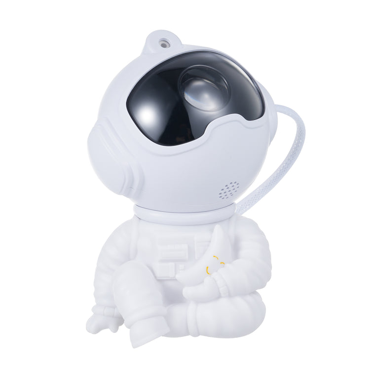 Astronaut Galaxy Projector Starry Night-Light: Starry Nebula Projection Light Bedroom Decoration - Rotatable Head Ceiling LED Lamp with Remote Control 45/90min Timer Adjustable Brightness Speed