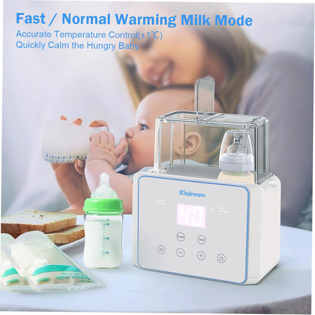 Kisdream 6-in-1 Baby Bottle Warmer for Breastmilk