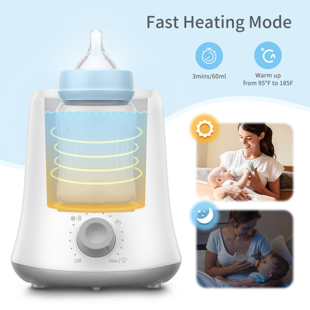 Instant Water Warmer, Baby Bottle Warmer, and Formula Maker with Night  Light, Instantly Hot Water Dispenser for All Bottle,3 Temperature Control  and