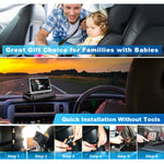 Kisdream 1080P Baby Car Back Seat Camera