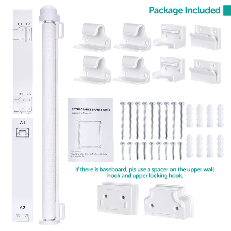 Retractable Baby Gates