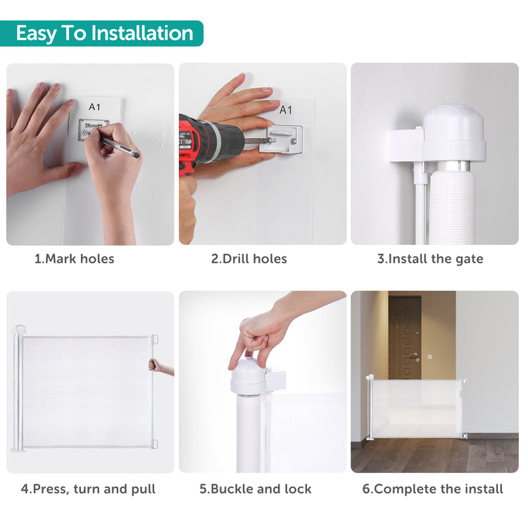 Retractable Baby Gates